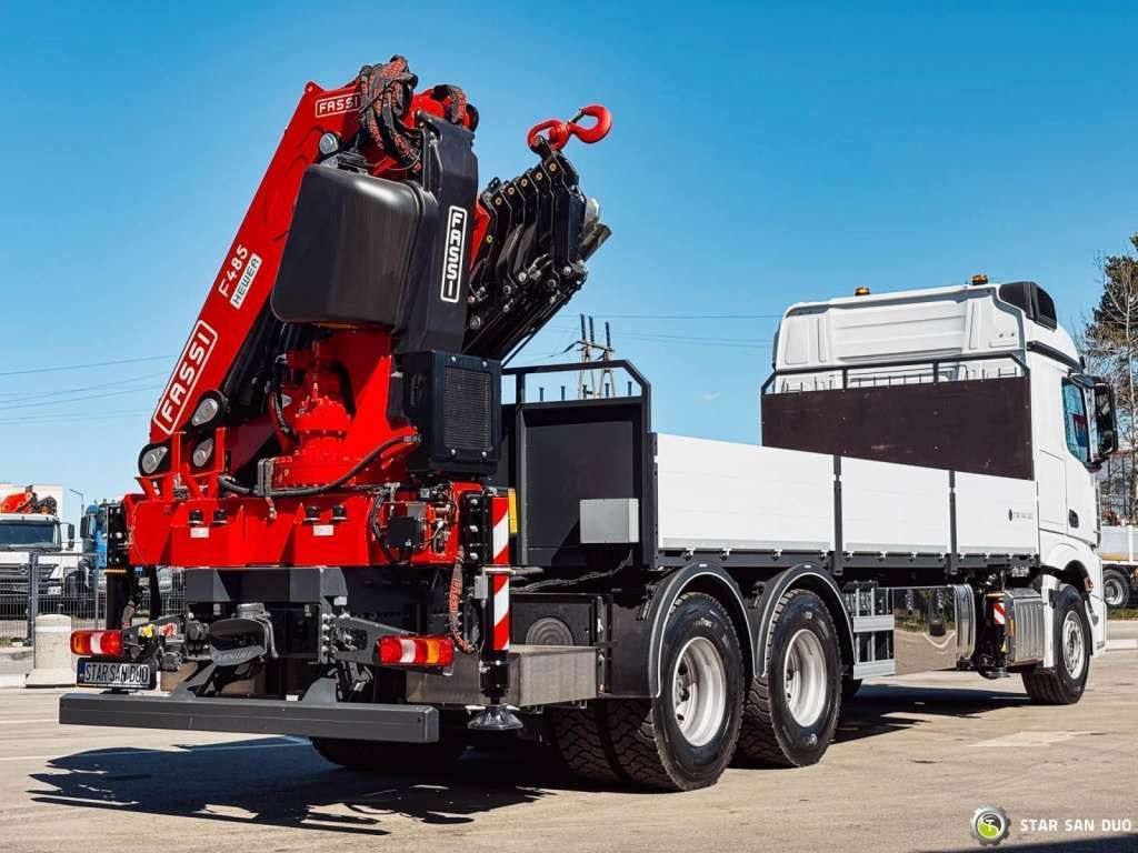 Zakup  Mercedes-Benz  ACTROS 3351 NEW 6x4 Fassi F485 Crane Mercedes-Benz  ACTROS 3351 NEW 6x4 Fassi F485 Crane: slika Zakup  Mercedes-Benz  ACTROS 3351 NEW 6x4 Fassi F485 Crane Mercedes-Benz  ACTROS 3351 NEW 6x4 Fassi F485 Crane
