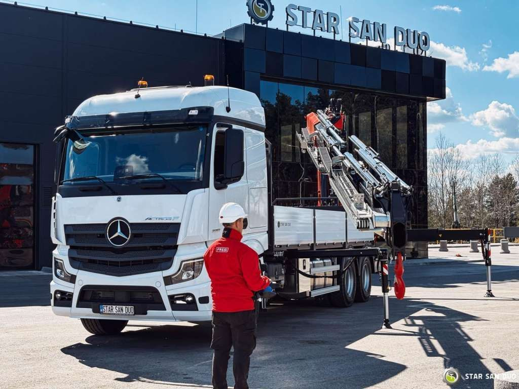 Mercedes-Benz ACTROS 3351 NEW 6x4 Fassi F485 Crane - Kamion s kranom: slika Mercedes-Benz ACTROS 3351 NEW 6x4 Fassi F485 Crane - Kamion s kranom Mercedes-Benz ACTROS 3351 NEW 6x4 Fassi F485 Crane - Kamion s kranom: slika Mercedes-Benz ACTROS 3351 NEW 6x4 Fassi F485 Crane - Kamion s kranom