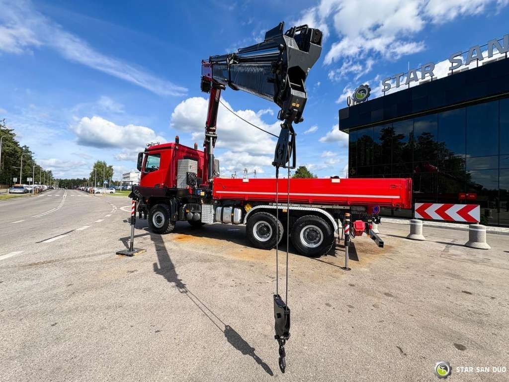 Mercedes-Benz AROCS 3345 6x6 HMF 3220 Winch Crane tipper - Kamion s kranom: slika Mercedes-Benz AROCS 3345 6x6 HMF 3220 Winch Crane tipper - Kamion s kranom Mercedes-Benz AROCS 3345 6x6 HMF 3220 Winch Crane tipper - Kamion s kranom: slika Mercedes-Benz AROCS 3345 6x6 HMF 3220 Winch Crane tipper - Kamion s kranom