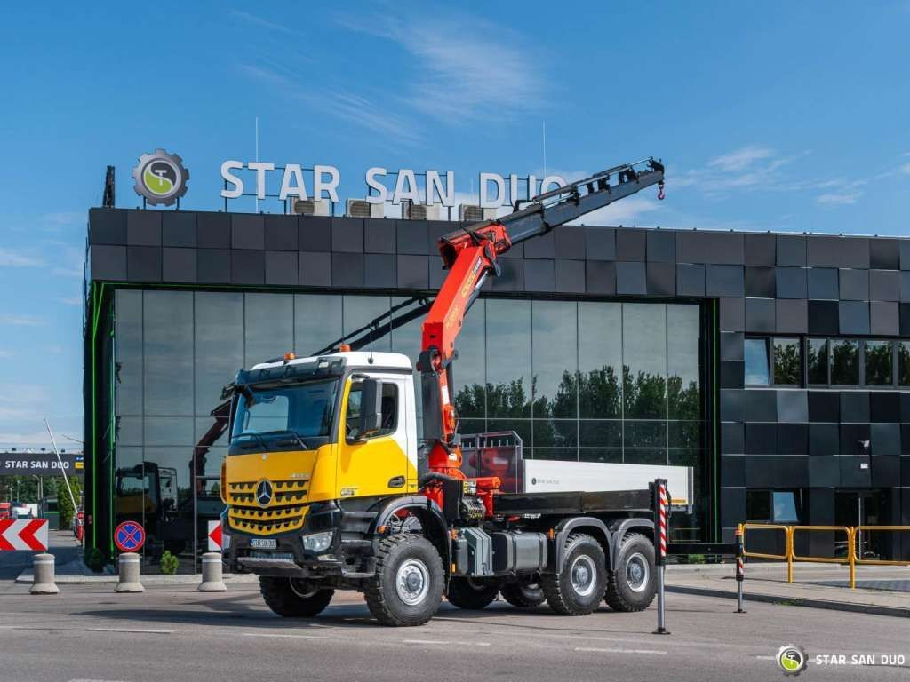 Mercedes-Benz AROCS 3345 6x6 PALFINGER PK 33002 Euro 6 Crane - Kamion s kranom: slika Mercedes-Benz AROCS 3345 6x6 PALFINGER PK 33002 Euro 6 Crane - Kamion s kranom Mercedes-Benz AROCS 3345 6x6 PALFINGER PK 33002 Euro 6 Crane - Kamion s kranom: slika Mercedes-Benz AROCS 3345 6x6 PALFINGER PK 33002 Euro 6 Crane - Kamion s kranom