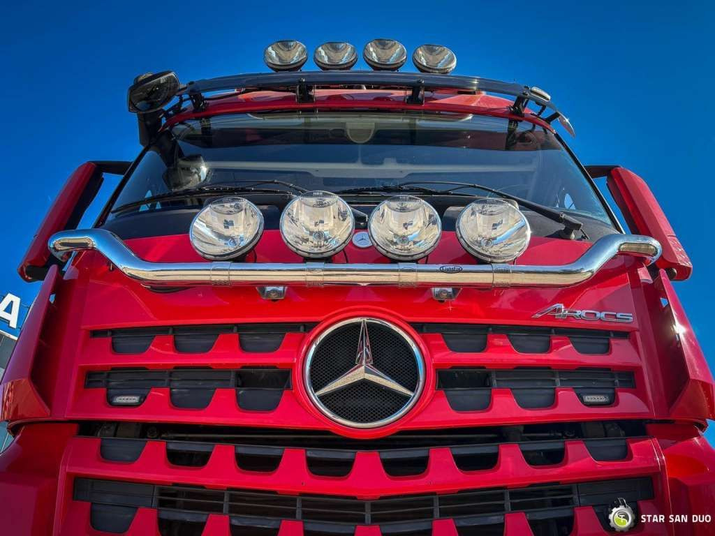 Novi Kiper Mercedes-Benz  AROCS 3358L 6x4 HIAB 192X-HIPRO E-6 Crane Kippe: slika Novi Kiper Mercedes-Benz  AROCS 3358L 6x4 HIAB 192X-HIPRO E-6 Crane Kippe