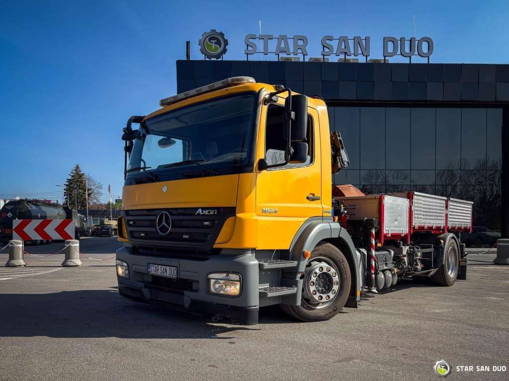 Mercedes-Benz AXOR 1824 4x2 HMF 975 HDS Crane Rotator Kipper - Kamion s kranom: slika Mercedes-Benz AXOR 1824 4x2 HMF 975 HDS Crane Rotator Kipper - Kamion s kranom Mercedes-Benz AXOR 1824 4x2 HMF 975 HDS Crane Rotator Kipper - Kamion s kranom: slika Mercedes-Benz AXOR 1824 4x2 HMF 975 HDS Crane Rotator Kipper - Kamion s kranom