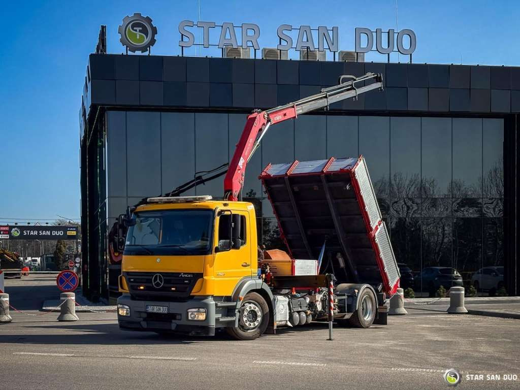 Mercedes-Benz AXOR 1824 4x2 HMF 975 HDS Crane Rotator Kipper - Kamion s kranom: slika Mercedes-Benz AXOR 1824 4x2 HMF 975 HDS Crane Rotator Kipper - Kamion s kranom Mercedes-Benz AXOR 1824 4x2 HMF 975 HDS Crane Rotator Kipper - Kamion s kranom: slika Mercedes-Benz AXOR 1824 4x2 HMF 975 HDS Crane Rotator Kipper - Kamion s kranom
