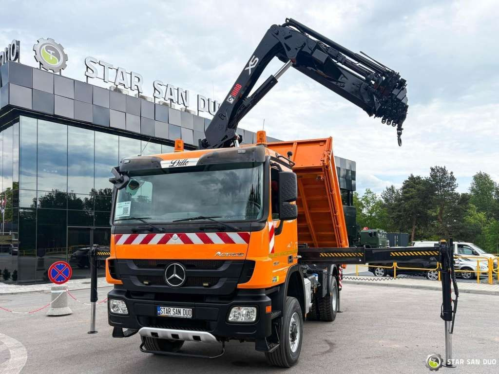 Mercedes-Benz Actros 1841 AK 4x4 Hiab 288E-7 Crane Kipper - Kamion s kranom: slika Mercedes-Benz Actros 1841 AK 4x4 Hiab 288E-7 Crane Kipper - Kamion s kranom Mercedes-Benz Actros 1841 AK 4x4 Hiab 288E-7 Crane Kipper - Kamion s kranom: slika Mercedes-Benz Actros 1841 AK 4x4 Hiab 288E-7 Crane Kipper - Kamion s kranom