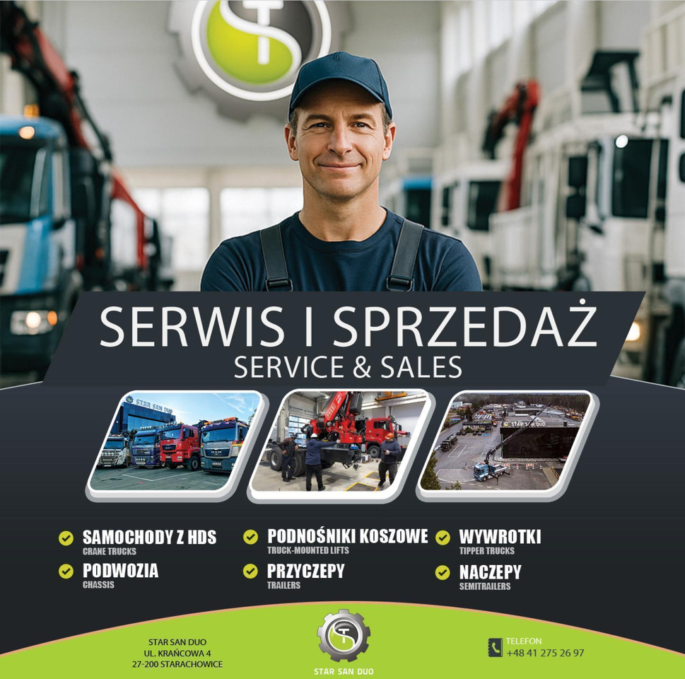 Kamion s kranom : slika Kamion s kranom