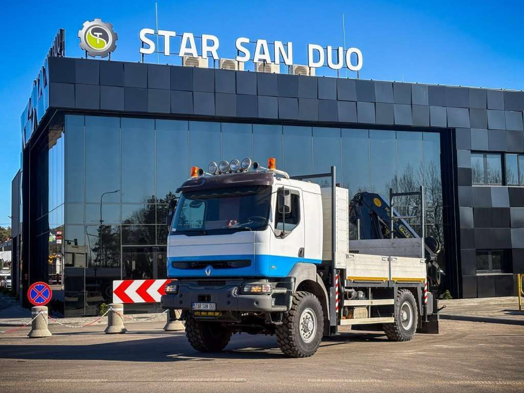 Renault KERAX 270 4x4 PALFINGER PK 16502 CRANE WINCH - Kamion s kranom, Kamion s otvorenim sandukom: slika Renault KERAX 270 4x4 PALFINGER PK 16502 CRANE WINCH - Kamion s kranom, Kamion s otvorenim sandukom Renault KERAX 270 4x4 PALFINGER PK 16502 CRANE WINCH - Kamion s kranom, Kamion s otvorenim sandukom: slika Renault KERAX 270 4x4 PALFINGER PK 16502 CRANE WINCH - Kamion s kranom, Kamion s otvorenim sandukom