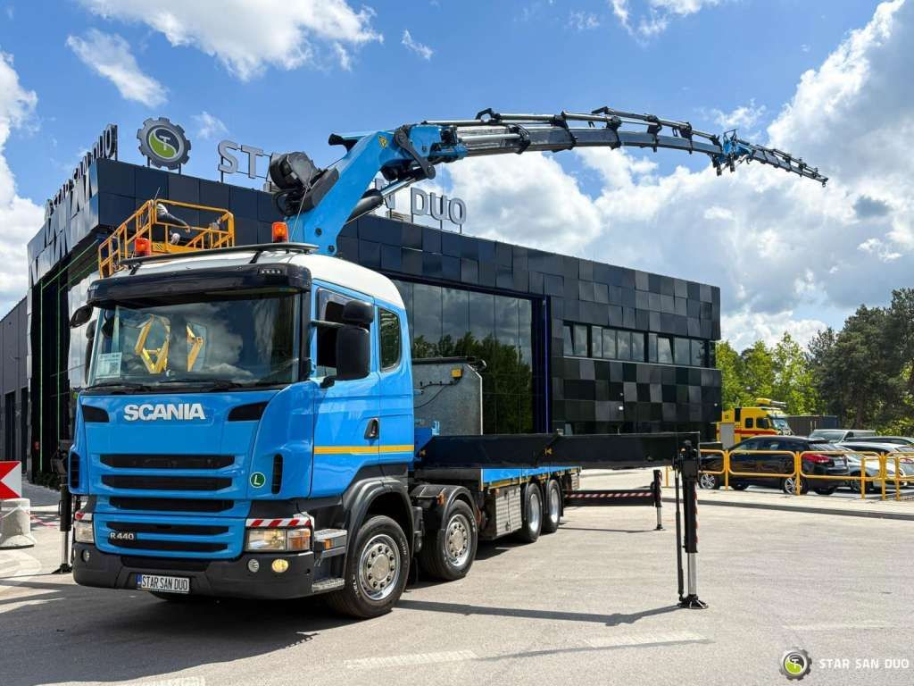 Scania R440 8x4 Palfinger PK50002 FLY JIB Crane Winch - Kamion s kranom: slika Scania R440 8x4 Palfinger PK50002 FLY JIB Crane Winch - Kamion s kranom Scania R440 8x4 Palfinger PK50002 FLY JIB Crane Winch - Kamion s kranom: slika Scania R440 8x4 Palfinger PK50002 FLY JIB Crane Winch - Kamion s kranom