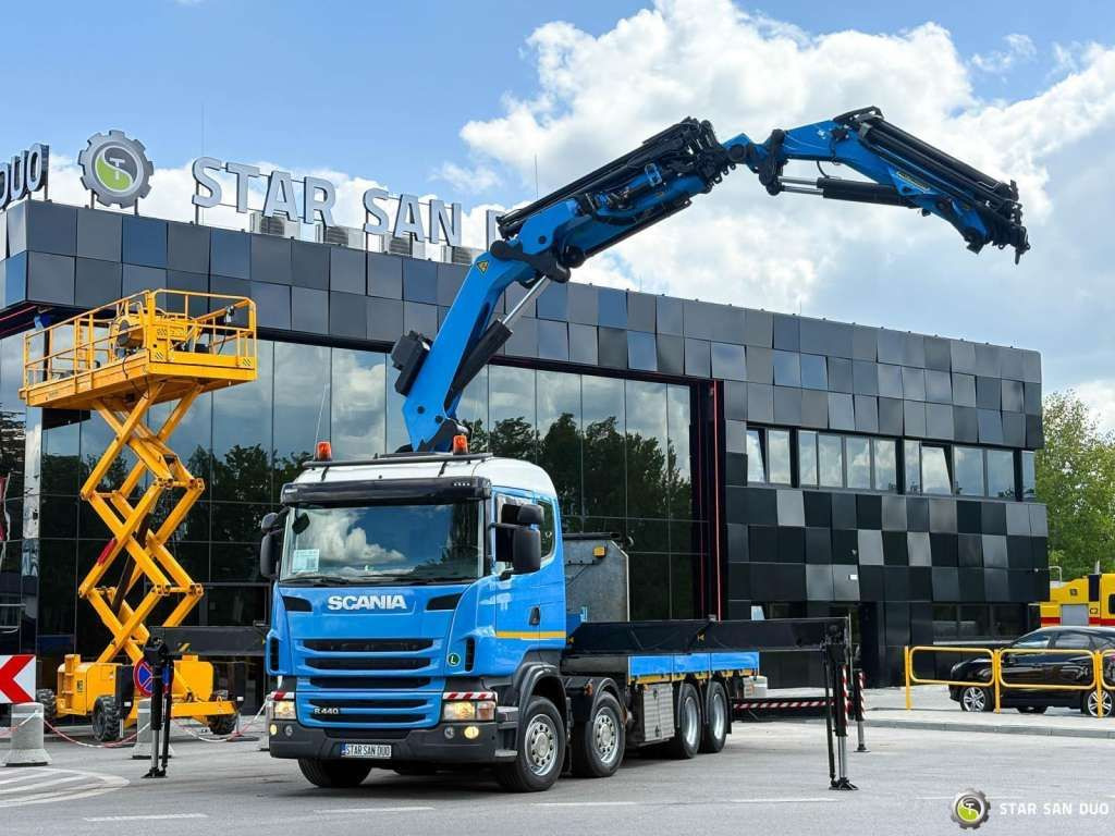 Scania R440 8x4 Palfinger PK50002 FLY JIB Crane Winch - Kamion s kranom: slika Scania R440 8x4 Palfinger PK50002 FLY JIB Crane Winch - Kamion s kranom Scania R440 8x4 Palfinger PK50002 FLY JIB Crane Winch - Kamion s kranom: slika Scania R440 8x4 Palfinger PK50002 FLY JIB Crane Winch - Kamion s kranom