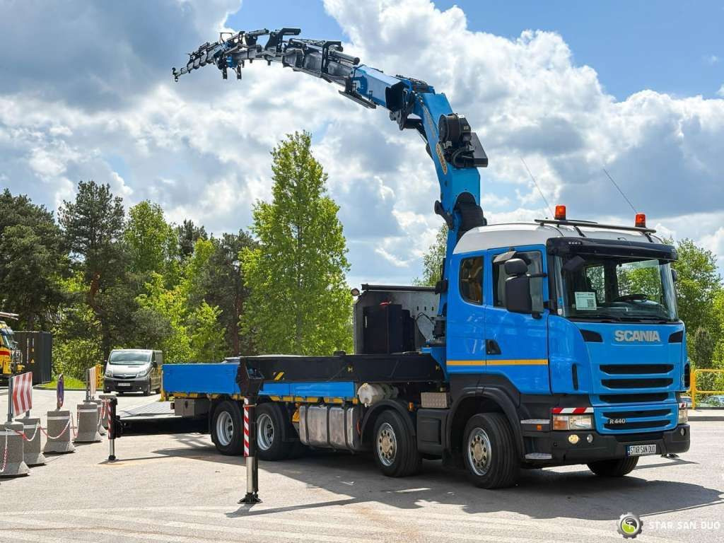 Scania R440 8x4 Palfinger PK50002 FLY JIB Crane Winch - Kamion s kranom: slika Scania R440 8x4 Palfinger PK50002 FLY JIB Crane Winch - Kamion s kranom Scania R440 8x4 Palfinger PK50002 FLY JIB Crane Winch - Kamion s kranom: slika Scania R440 8x4 Palfinger PK50002 FLY JIB Crane Winch - Kamion s kranom