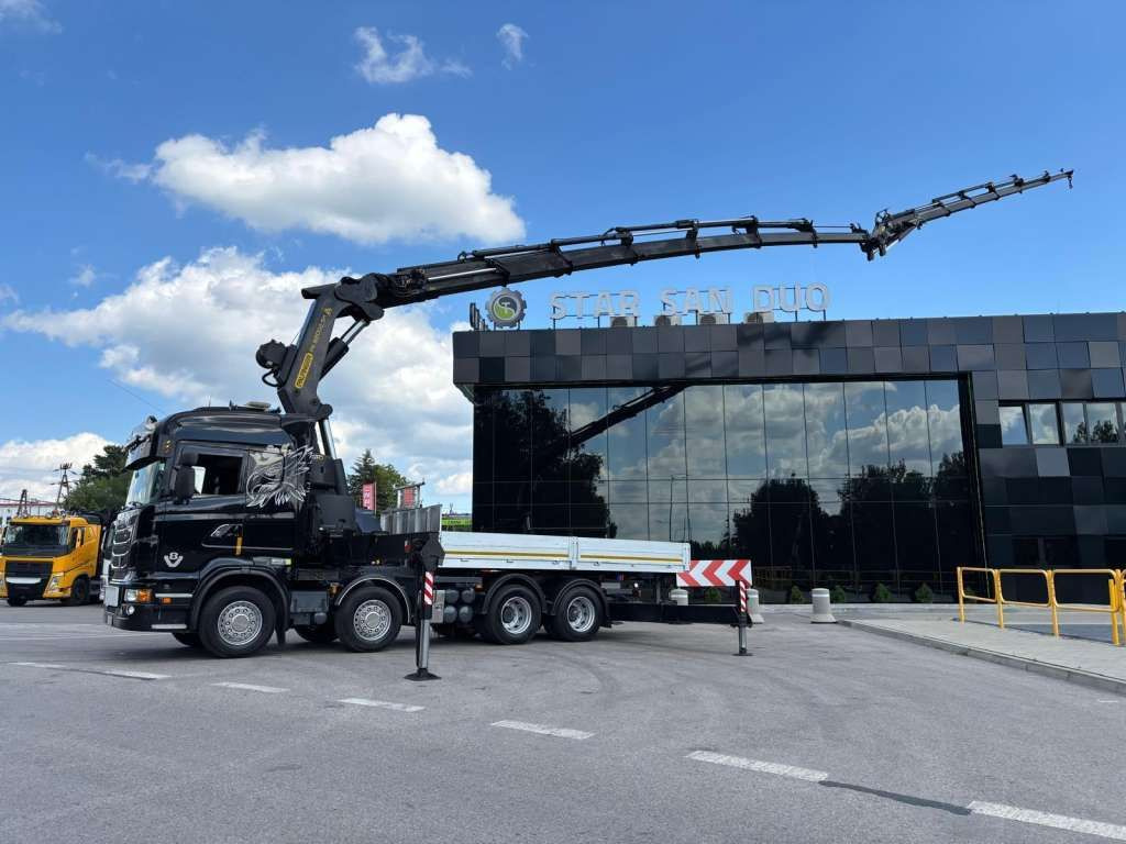 Scania R560 8x2 PALFINGER PK 92002 SH Fly Jib Winch 5t - Kamion s kranom: slika Scania R560 8x2 PALFINGER PK 92002 SH Fly Jib Winch 5t - Kamion s kranom Scania R560 8x2 PALFINGER PK 92002 SH Fly Jib Winch 5t - Kamion s kranom: slika Scania R560 8x2 PALFINGER PK 92002 SH Fly Jib Winch 5t - Kamion s kranom