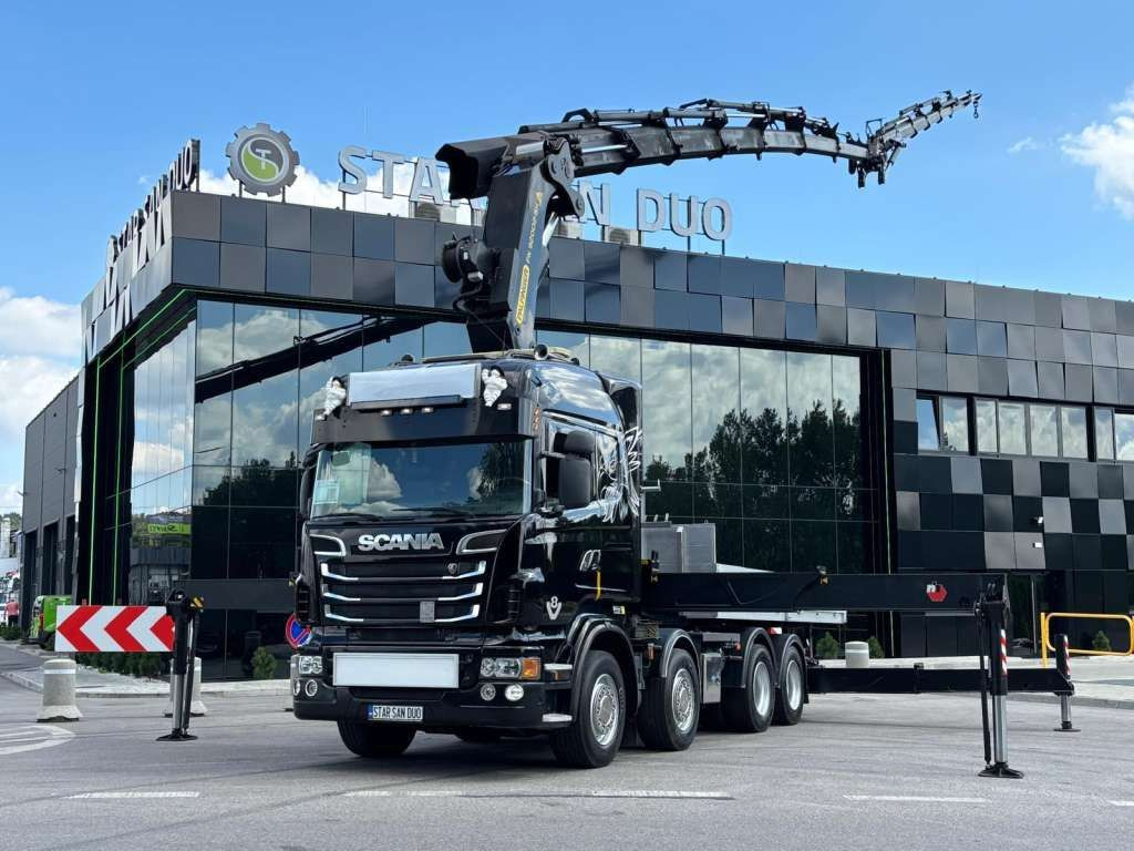 Scania R560 8x2 PALFINGER PK 92002 SH Fly Jib Winch 5t - Kamion s kranom: slika Scania R560 8x2 PALFINGER PK 92002 SH Fly Jib Winch 5t - Kamion s kranom Scania R560 8x2 PALFINGER PK 92002 SH Fly Jib Winch 5t - Kamion s kranom: slika Scania R560 8x2 PALFINGER PK 92002 SH Fly Jib Winch 5t - Kamion s kranom