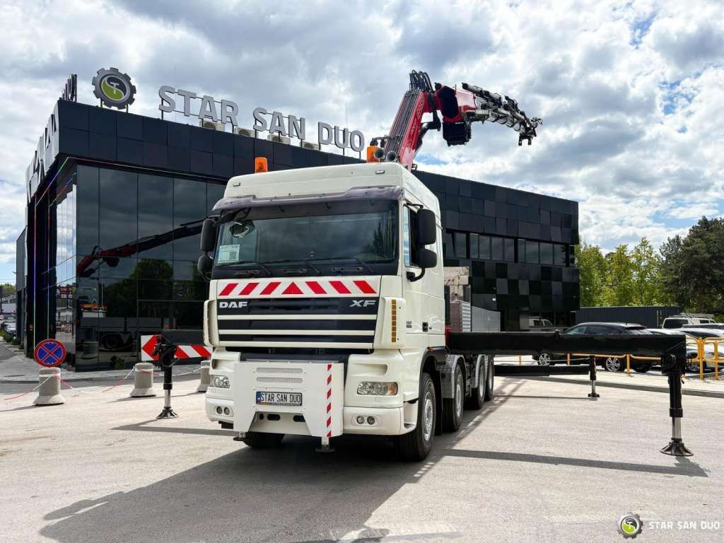 DAF XF 105.510 8x4 FASSI F800 XP Crane Fifth wheel - Tegljač: slika DAF XF 105.510 8x4 FASSI F800 XP Crane Fifth wheel - Tegljač DAF XF 105.510 8x4 FASSI F800 XP Crane Fifth wheel - Tegljač: slika DAF XF 105.510 8x4 FASSI F800 XP Crane Fifth wheel - Tegljač