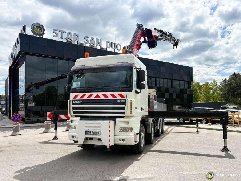 DAF XF 105.510 8x4 FASSI F800 XP Crane Fifth wheel - Tegljač: slika DAF XF 105.510 8x4 FASSI F800 XP Crane Fifth wheel - Tegljač DAF XF 105.510 8x4 FASSI F800 XP Crane Fifth wheel - Tegljač: slika DAF XF 105.510 8x4 FASSI F800 XP Crane Fifth wheel - Tegljač
