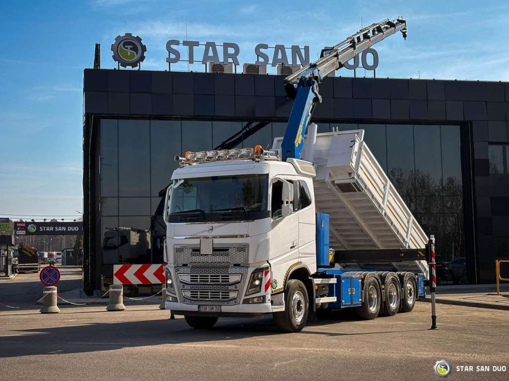 Volvo FH 16.550 8x4 Palfinger PK 34002-SH Crane Kippe - Kiper: slika Volvo FH 16.550 8x4 Palfinger PK 34002-SH Crane Kippe - Kiper Volvo FH 16.550 8x4 Palfinger PK 34002-SH Crane Kippe - Kiper: slika Volvo FH 16.550 8x4 Palfinger PK 34002-SH Crane Kippe - Kiper