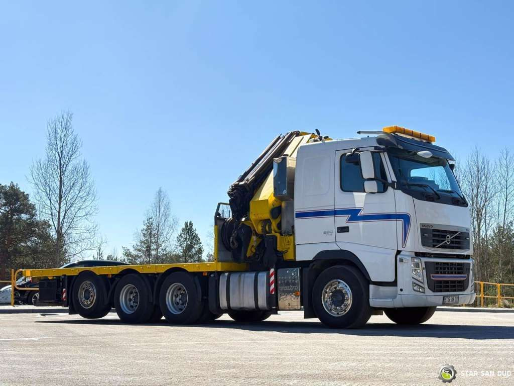 Volvo FH 520 8x4 HMF ODIN K6 EURO 5 FLY JIB Crane - Kamion s kranom: slika Volvo FH 520 8x4 HMF ODIN K6 EURO 5 FLY JIB Crane - Kamion s kranom Volvo FH 520 8x4 HMF ODIN K6 EURO 5 FLY JIB Crane - Kamion s kranom: slika Volvo FH 520 8x4 HMF ODIN K6 EURO 5 FLY JIB Crane - Kamion s kranom