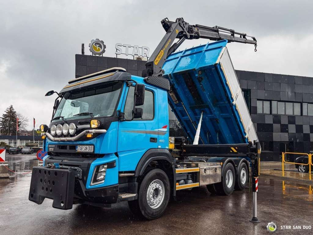Volvo FMX 410 6x2 PALFINGER PK 18002 659 Working Hour - Kiper: slika Volvo FMX 410 6x2 PALFINGER PK 18002 659 Working Hour - Kiper Volvo FMX 410 6x2 PALFINGER PK 18002 659 Working Hour - Kiper: slika Volvo FMX 410 6x2 PALFINGER PK 18002 659 Working Hour - Kiper
