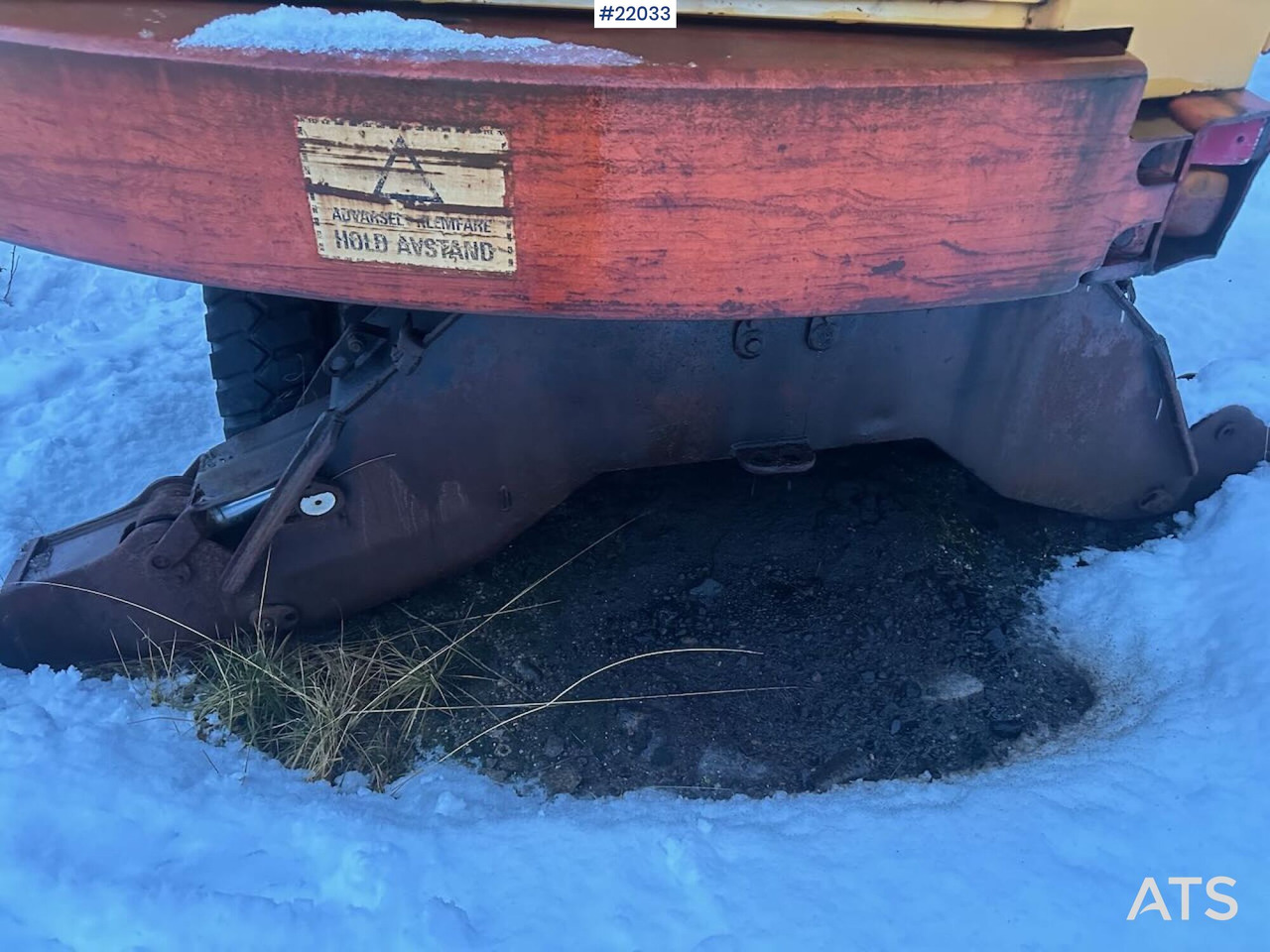 Bager na kotačima Åkerman H7M hjulgraver m/ skuffe: slika Bager na kotačima Åkerman H7M hjulgraver m/ skuffe