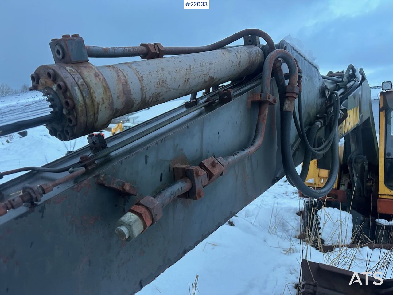 Bager na kotačima Åkerman H7M hjulgraver m/ skuffe: slika Bager na kotačima Åkerman H7M hjulgraver m/ skuffe