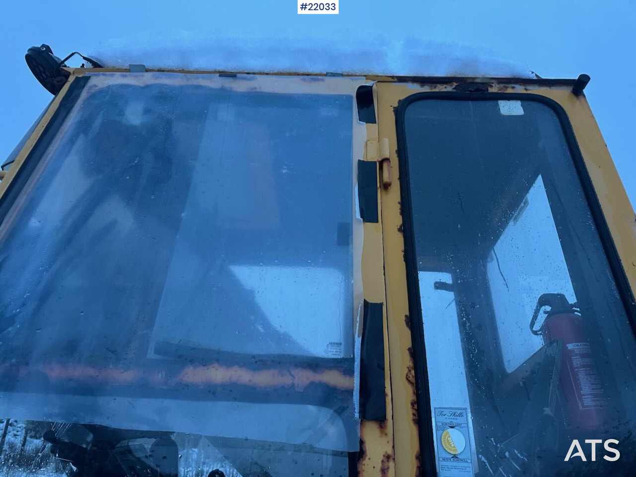 Bager na kotačima Åkerman H7M hjulgraver m/ skuffe: slika Bager na kotačima Åkerman H7M hjulgraver m/ skuffe