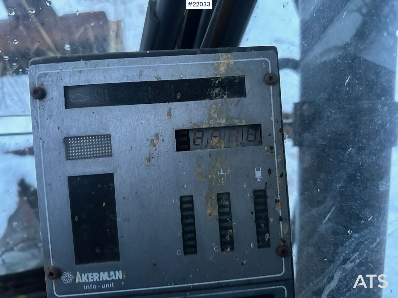 Bager na kotačima Åkerman H7M hjulgraver m/ skuffe: slika Bager na kotačima Åkerman H7M hjulgraver m/ skuffe