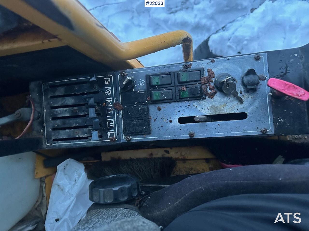 Bager na kotačima Åkerman H7M hjulgraver m/ skuffe: slika Bager na kotačima Åkerman H7M hjulgraver m/ skuffe