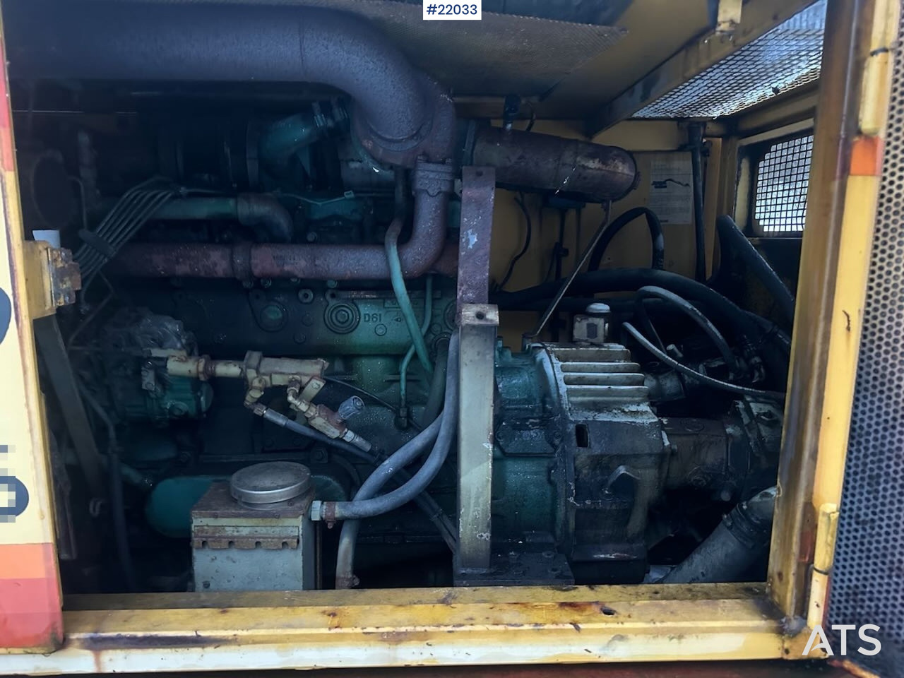 Bager na kotačima Åkerman H7M hjulgraver m/ skuffe: slika Bager na kotačima Åkerman H7M hjulgraver m/ skuffe