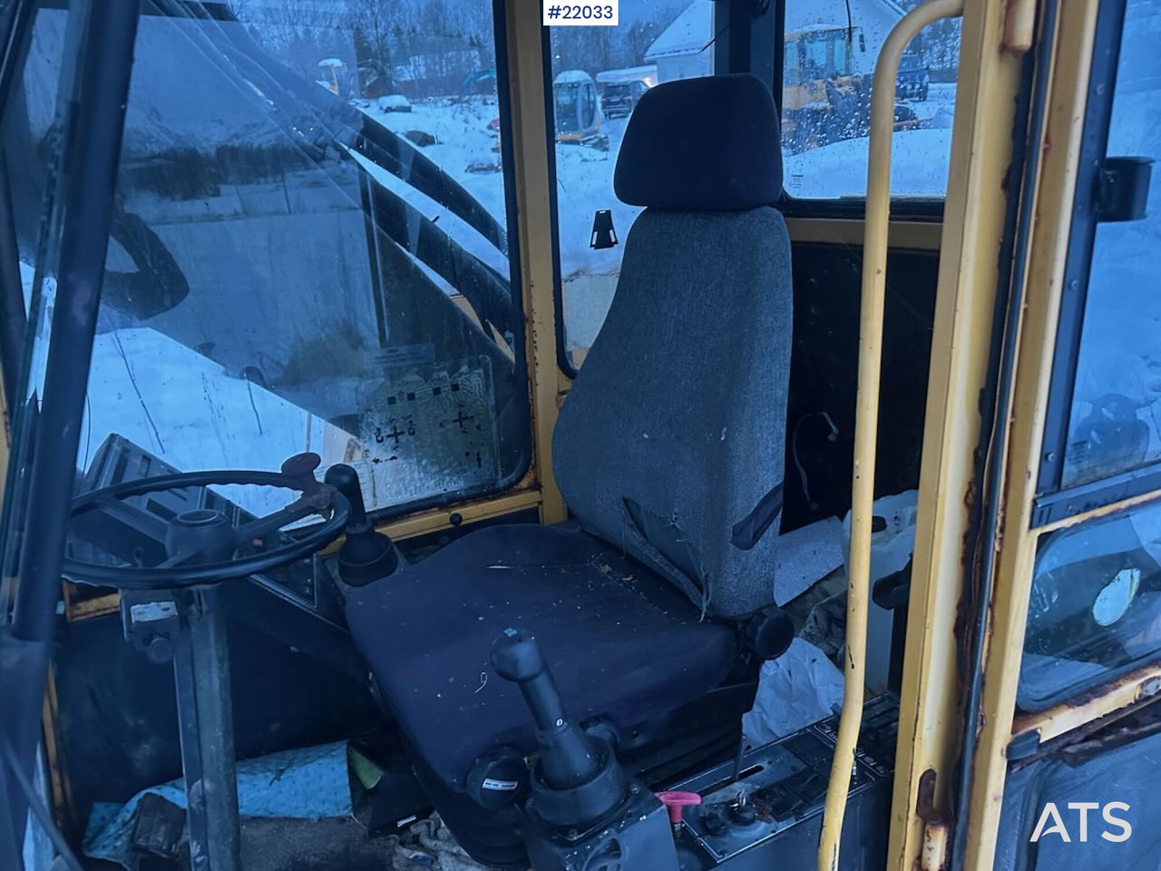 Bager na kotačima Åkerman H7M hjulgraver m/ skuffe: slika Bager na kotačima Åkerman H7M hjulgraver m/ skuffe