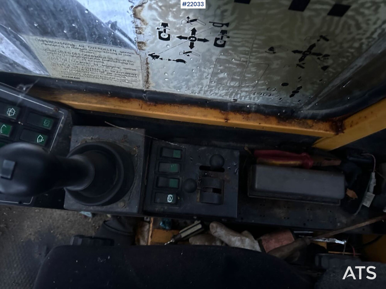 Bager na kotačima Åkerman H7M hjulgraver m/ skuffe: slika Bager na kotačima Åkerman H7M hjulgraver m/ skuffe