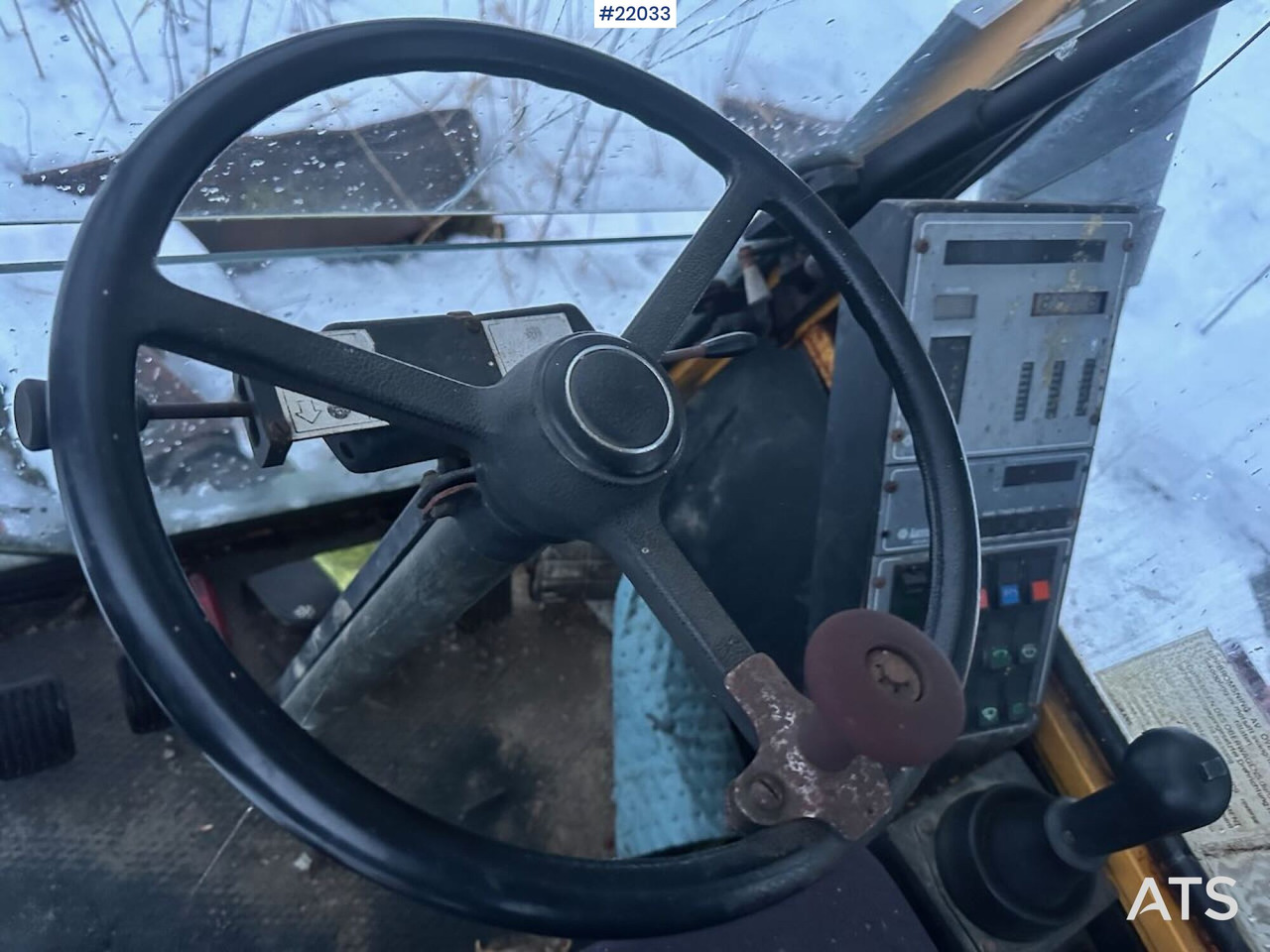 Bager na kotačima Åkerman H7M hjulgraver m/ skuffe: slika Bager na kotačima Åkerman H7M hjulgraver m/ skuffe