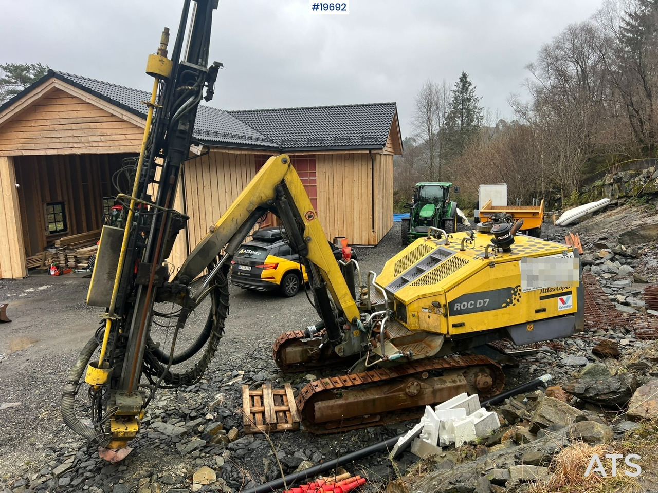 Platforma za bušenje Atlas Copco D7-01: slika Platforma za bušenje Atlas Copco D7-01