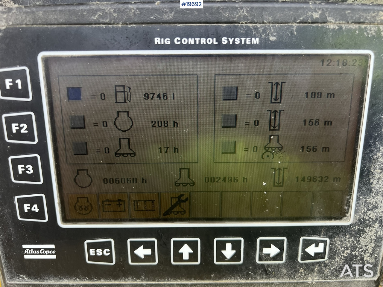 Platforma za bušenje Atlas Copco D7-01: slika Platforma za bušenje Atlas Copco D7-01