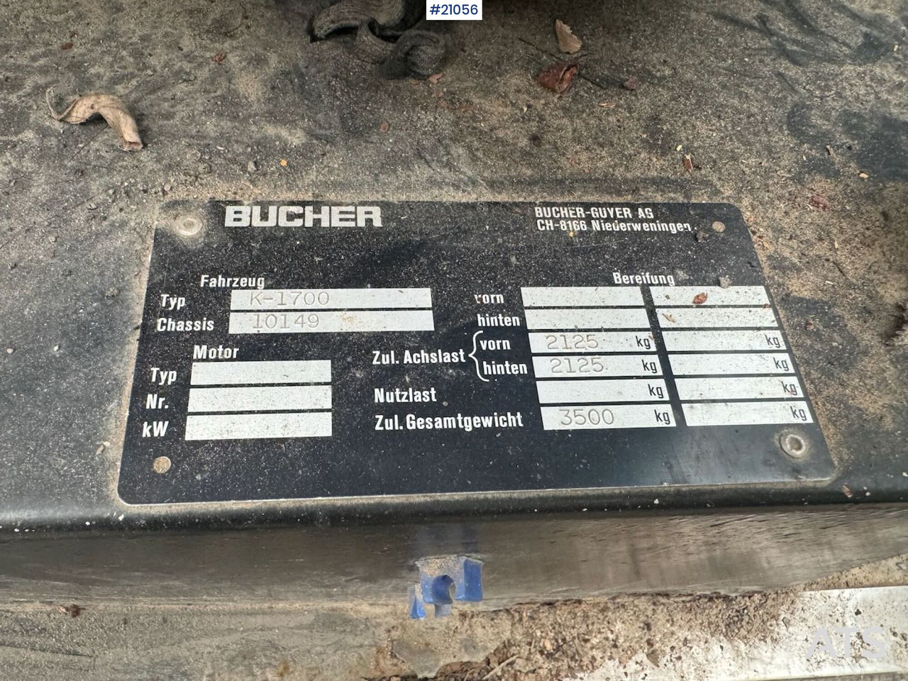 Cestovna čistilica Bucher K-1700: slika Cestovna čistilica Bucher K-1700 Cestovna čistilica Bucher K-1700: slika Cestovna čistilica Bucher K-1700