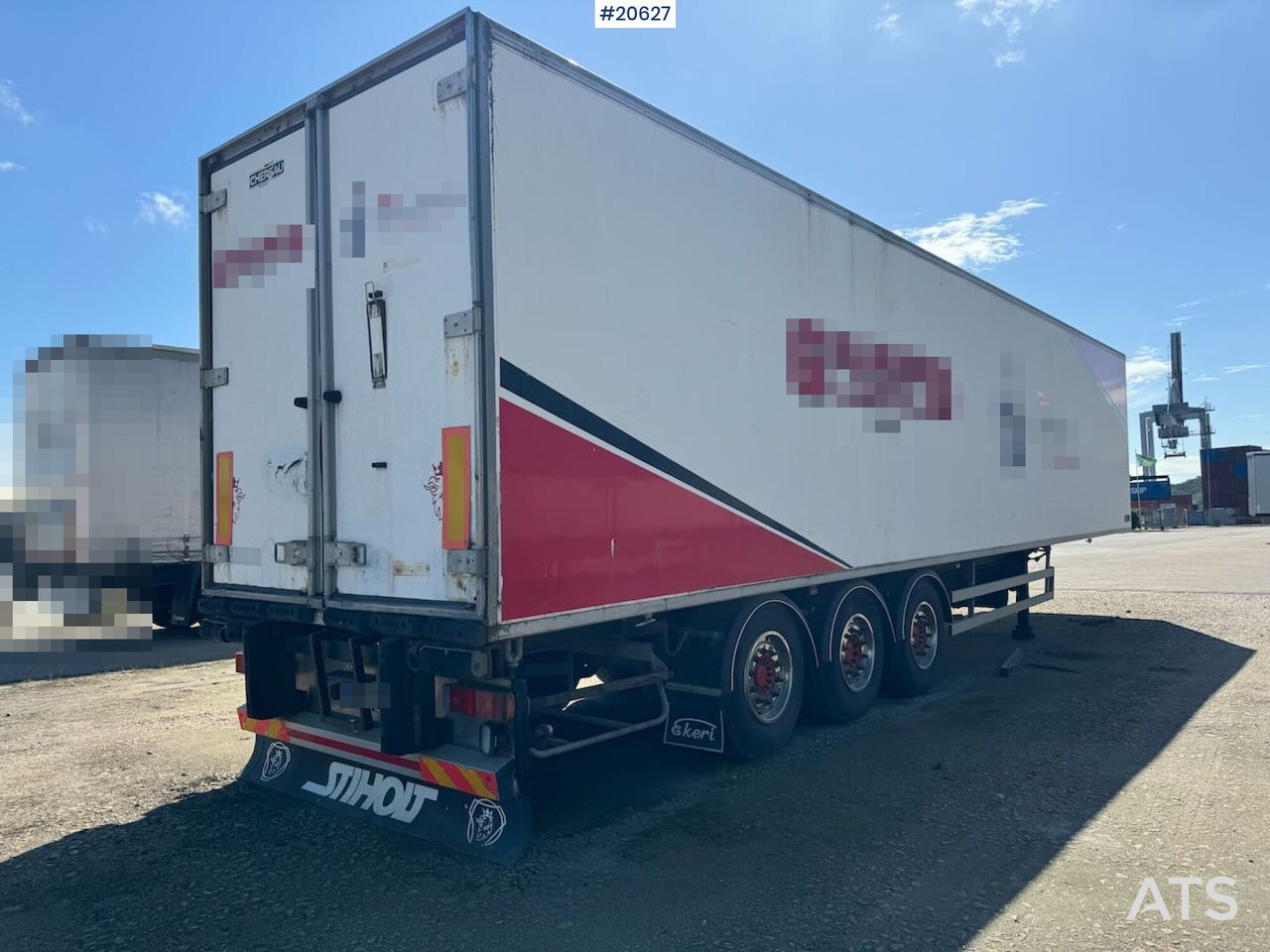 Poluprikolica hladnjača Chereau Skapsemi m/ kjøl/frys aggregat: slika Poluprikolica hladnjača Chereau Skapsemi m/ kjøl/frys aggregat
