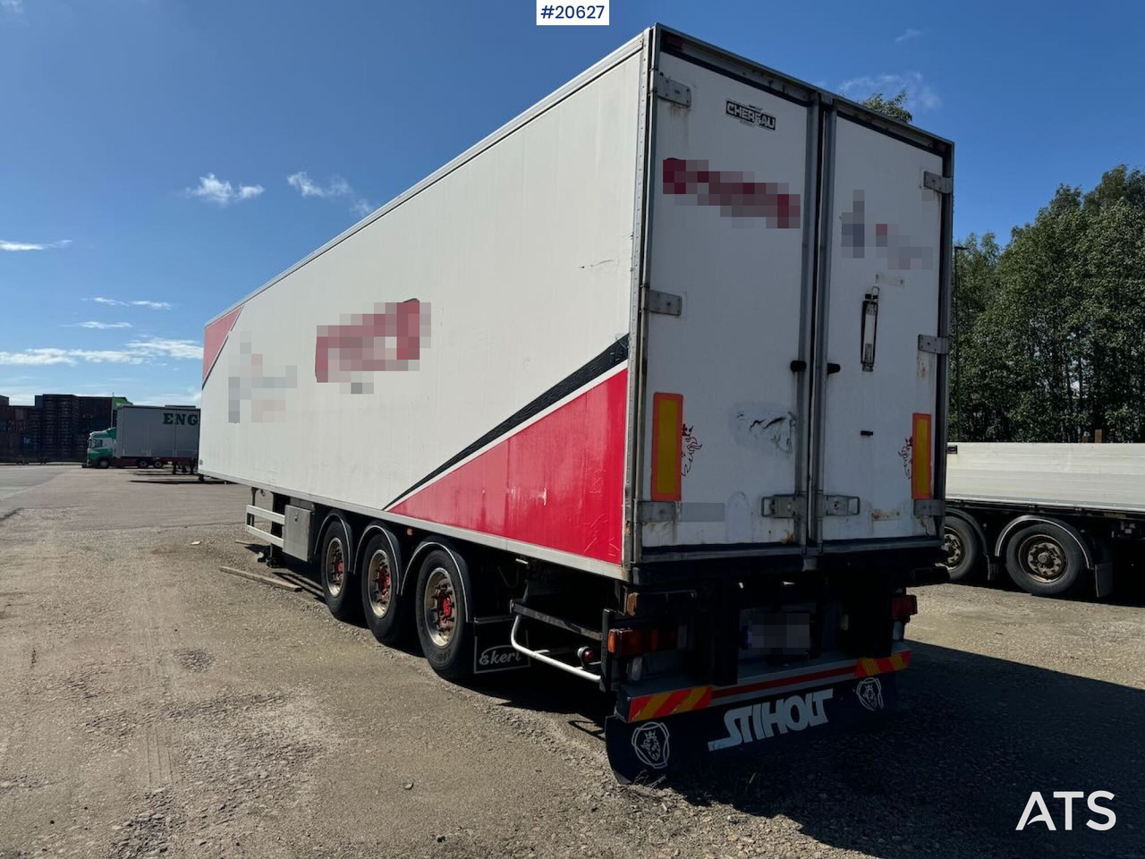 Poluprikolica hladnjača Chereau Skapsemi m/ kjøl/frys aggregat: slika Poluprikolica hladnjača Chereau Skapsemi m/ kjøl/frys aggregat