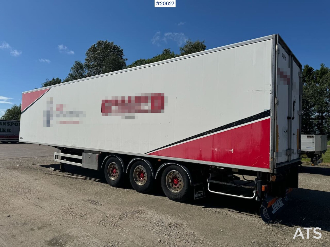 Poluprikolica hladnjača Chereau Skapsemi m/ kjøl/frys aggregat: slika Poluprikolica hladnjača Chereau Skapsemi m/ kjøl/frys aggregat