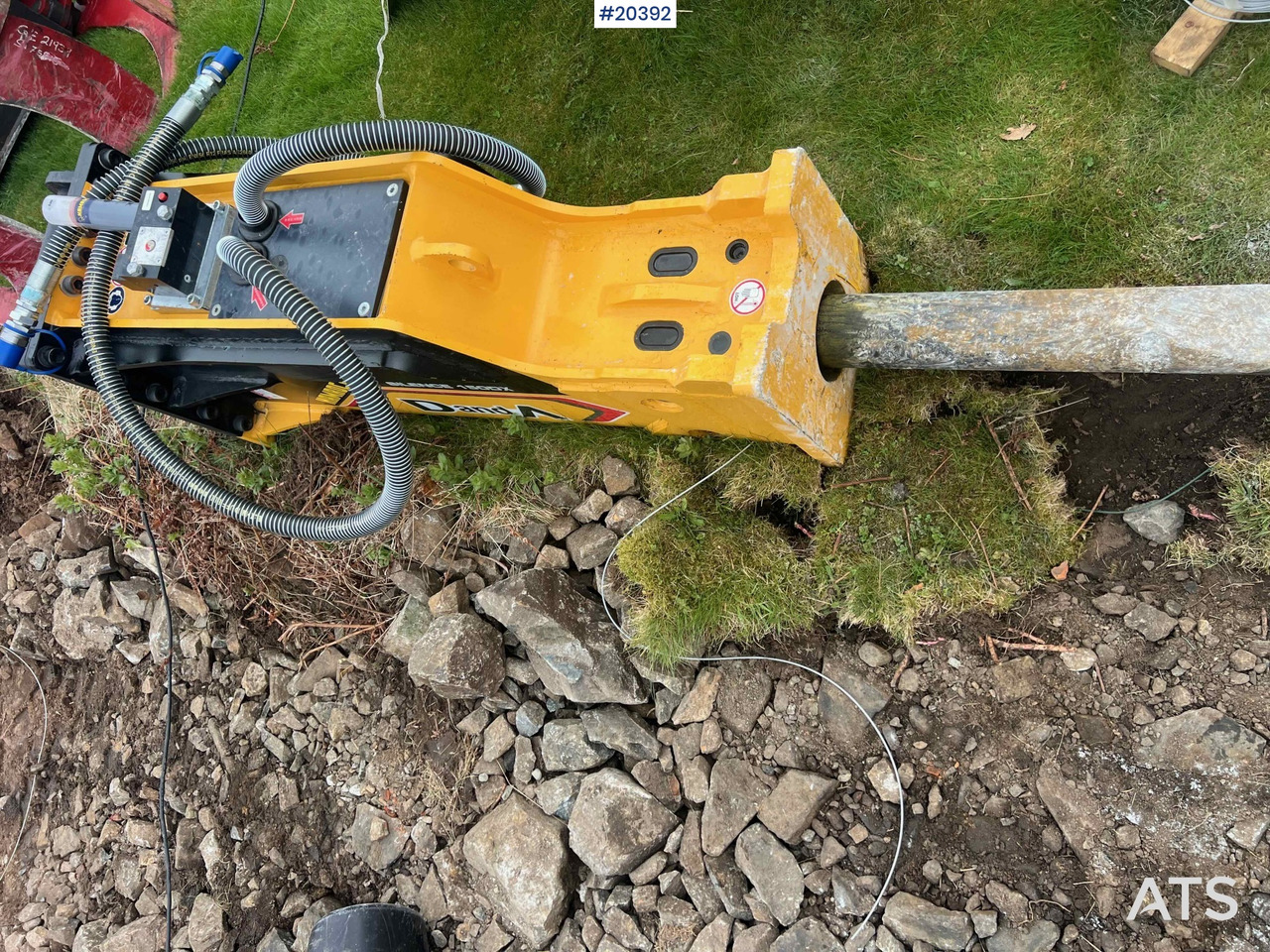 Hidraulični čekić Danda D&A150DX pigg hammer (1231 kg ) m/ s60 feste: slika Hidraulični čekić Danda D&A150DX pigg hammer (1231 kg ) m/ s60 feste