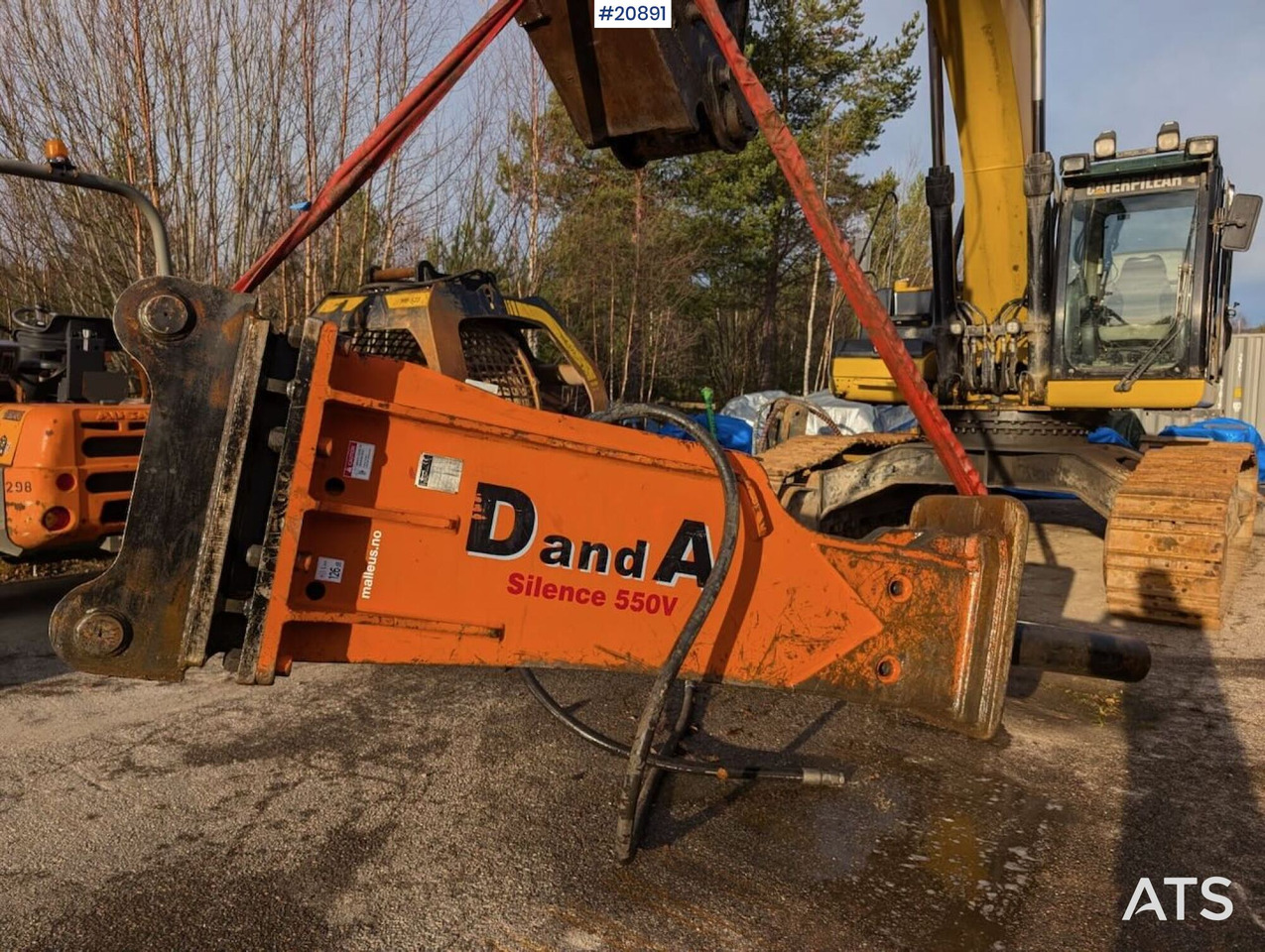 Danda DandA Silence 550V Pigghammer med G90-feste - Hidraulični čekić za Građevinski strojevi: slika Danda DandA Silence 550V Pigghammer med G90-feste - Hidraulični čekić za Građevinski strojevi Danda DandA Silence 550V Pigghammer med G90-feste - Hidraulični čekić za Građevinski strojevi: slika Danda DandA Silence 550V Pigghammer med G90-feste - Hidraulični čekić za Građevinski strojevi