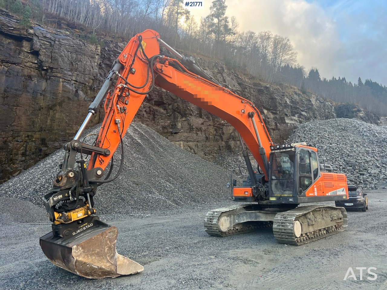 Doosan Dx300lc-5 Gravemaskin m/ rototilt og pusseskuffe - Bager: slika Doosan Dx300lc-5 Gravemaskin m/ rototilt og pusseskuffe - Bager Doosan Dx300lc-5 Gravemaskin m/ rototilt og pusseskuffe - Bager: slika Doosan Dx300lc-5 Gravemaskin m/ rototilt og pusseskuffe - Bager