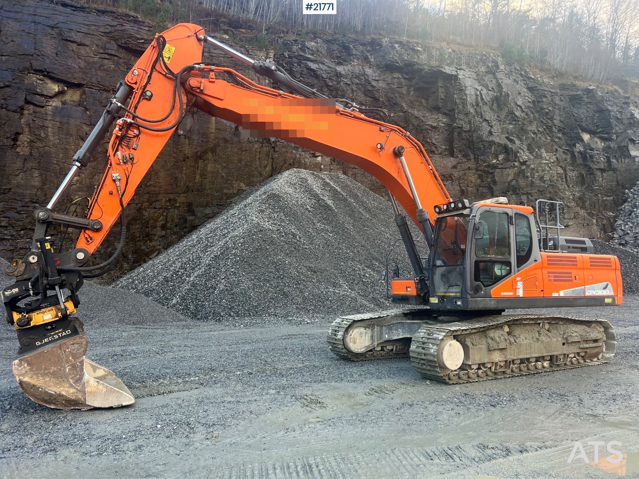 Doosan Dx300lc-5 Gravemaskin m/ rototilt og pusseskuffe - Bager: slika Doosan Dx300lc-5 Gravemaskin m/ rototilt og pusseskuffe - Bager Doosan Dx300lc-5 Gravemaskin m/ rototilt og pusseskuffe - Bager: slika Doosan Dx300lc-5 Gravemaskin m/ rototilt og pusseskuffe - Bager
