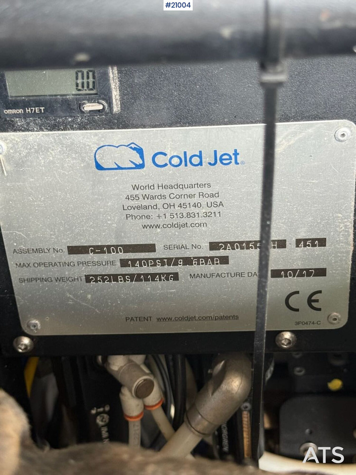 Građevinski strojevi Cold Jet Aero 100: slika Građevinski strojevi Cold Jet Aero 100