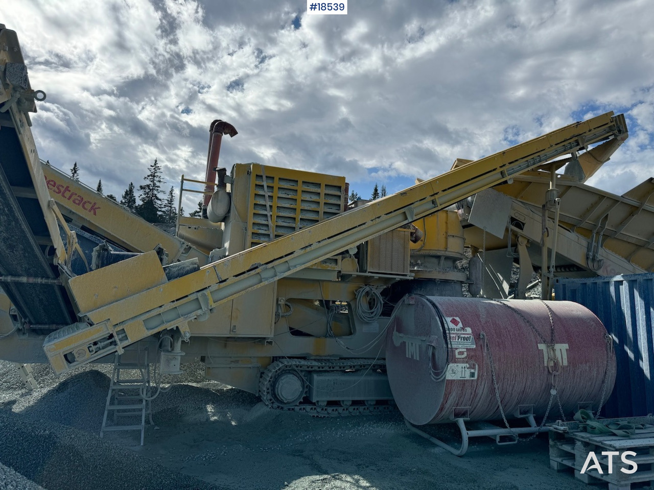 Konusna drobilica Keestrack H4E: slika Konusna drobilica Keestrack H4E Konusna drobilica Keestrack H4E: slika Konusna drobilica Keestrack H4E