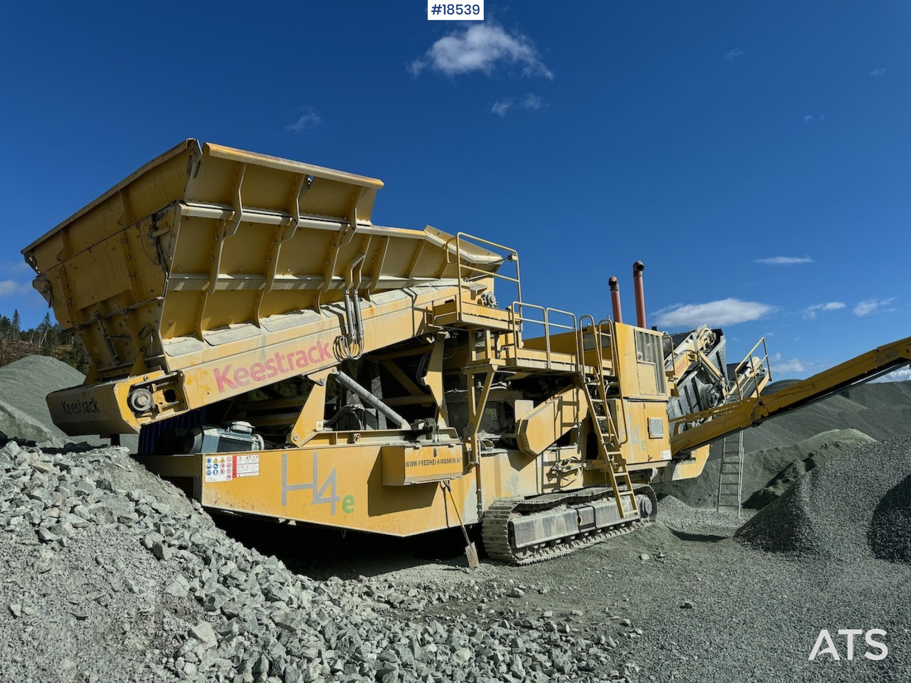 Konusna drobilica Keestrack H4E: slika Konusna drobilica Keestrack H4E Konusna drobilica Keestrack H4E: slika Konusna drobilica Keestrack H4E