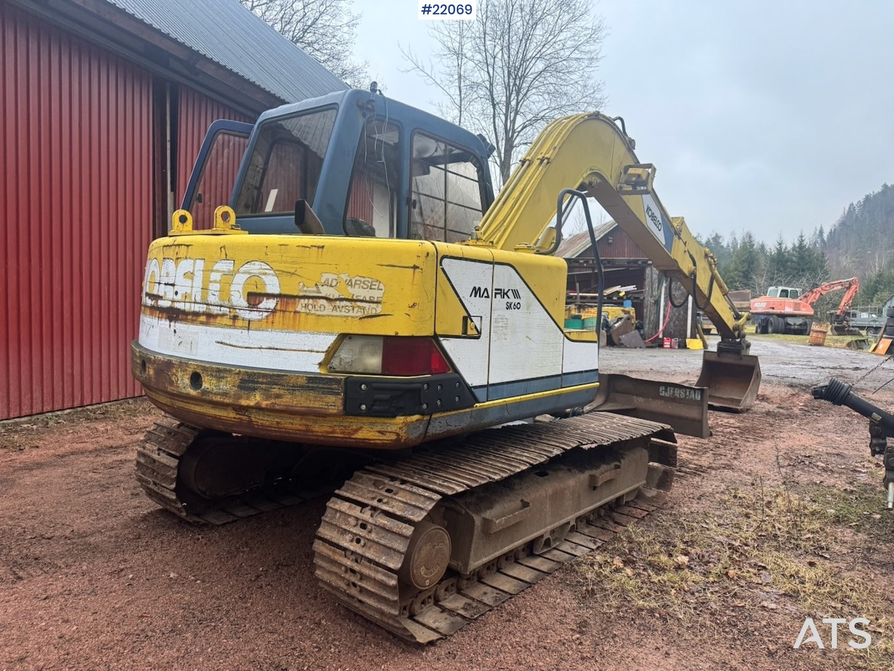 Kobelco 1991 Kobelco SK60 beltegraver med skuffe - Bager: slika Kobelco 1991 Kobelco SK60 beltegraver med skuffe - Bager Kobelco 1991 Kobelco SK60 beltegraver med skuffe - Bager: slika Kobelco 1991 Kobelco SK60 beltegraver med skuffe - Bager