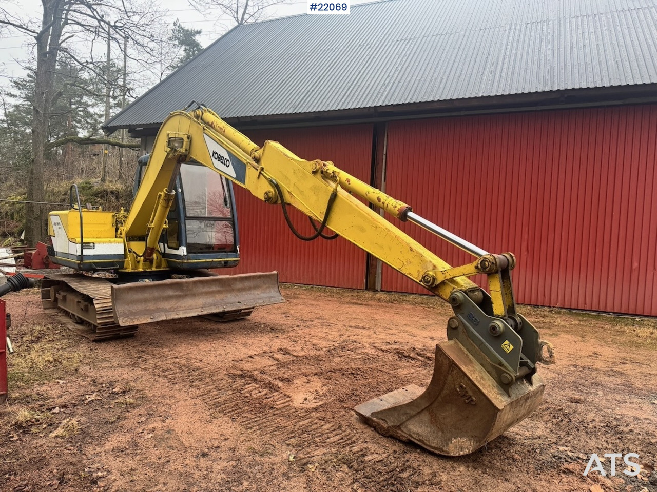 Kobelco 1991 Kobelco SK60 beltegraver med skuffe - Bager: slika Kobelco 1991 Kobelco SK60 beltegraver med skuffe - Bager Kobelco 1991 Kobelco SK60 beltegraver med skuffe - Bager: slika Kobelco 1991 Kobelco SK60 beltegraver med skuffe - Bager