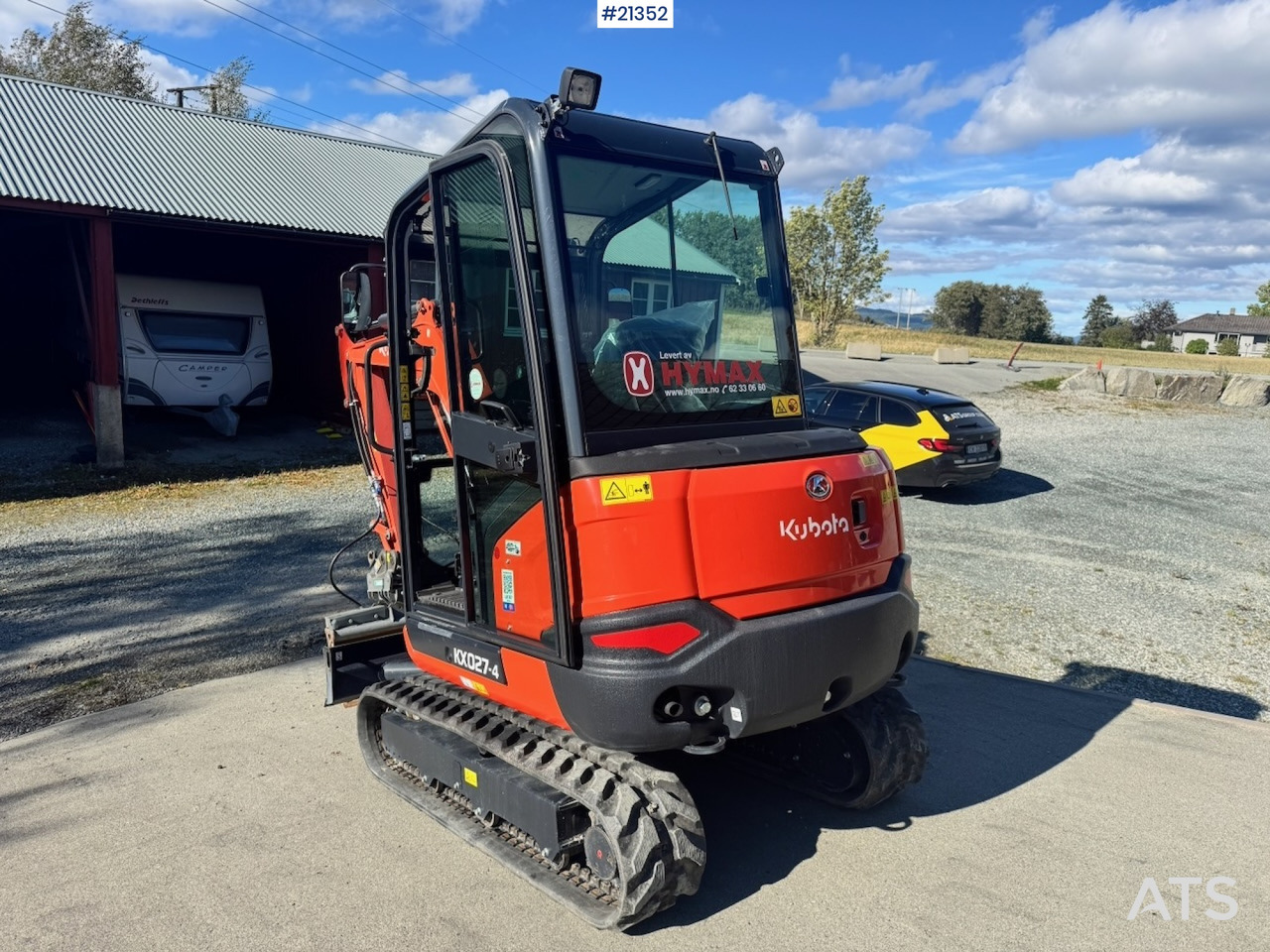 Kubota KX027-4 - Mini bager: slika Kubota KX027-4 - Mini bager Kubota KX027-4 - Mini bager: slika Kubota KX027-4 - Mini bager