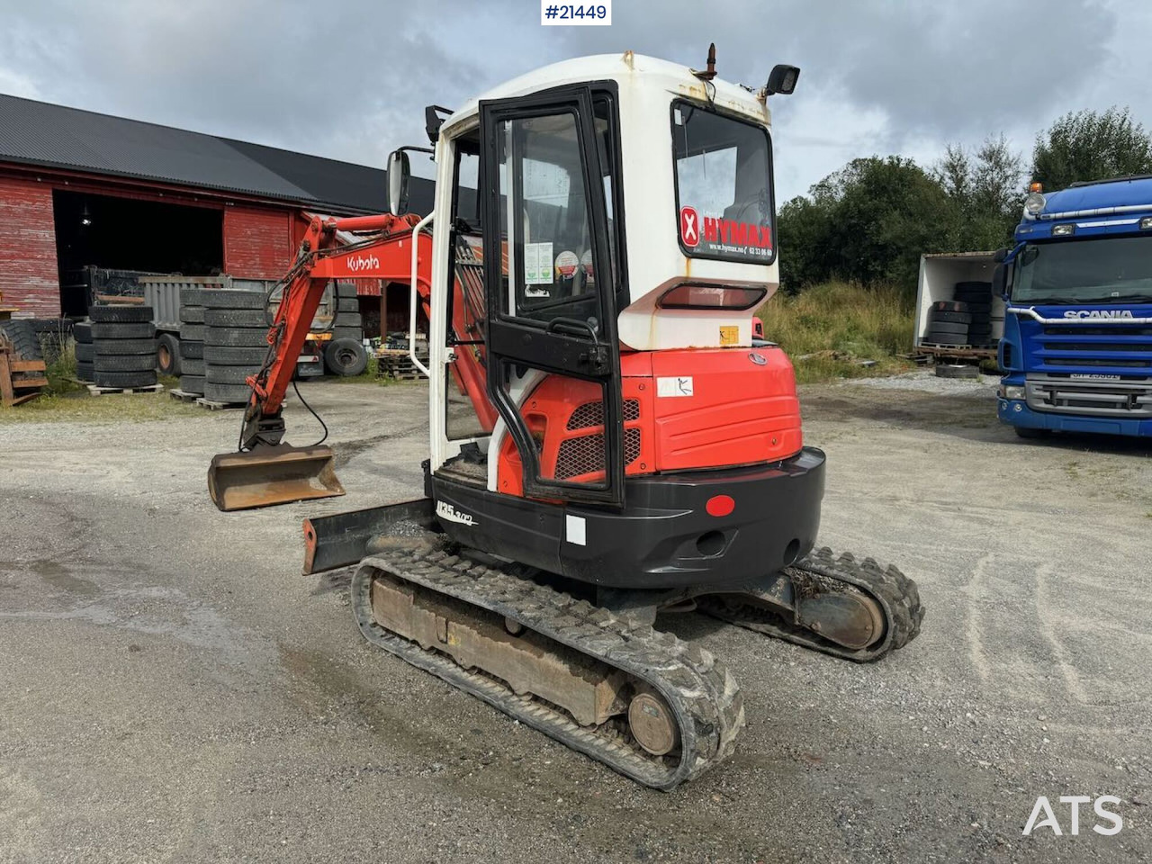 Kubota U35-3 - Mini bager: slika Kubota U35-3 - Mini bager Kubota U35-3 - Mini bager: slika Kubota U35-3 - Mini bager