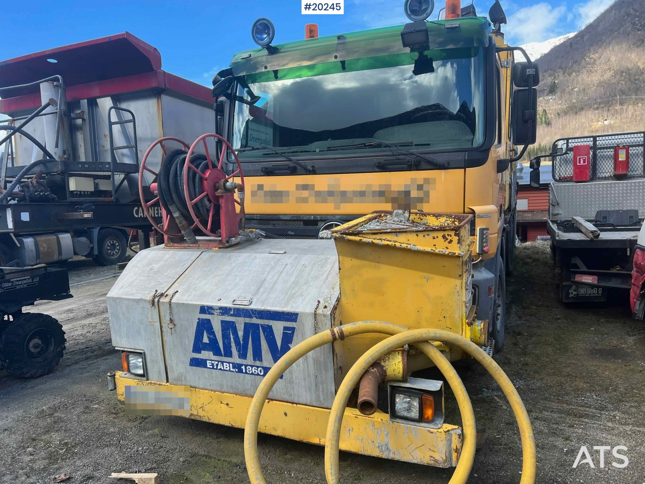 Mercedes Actros 2641 6x4 M/ 2008 AMV 7450 Betong sprøyterigg påbygg - Beton pumpa: slika Mercedes Actros 2641 6x4 M/ 2008 AMV 7450 Betong sprøyterigg påbygg - Beton pumpa Mercedes Actros 2641 6x4 M/ 2008 AMV 7450 Betong sprøyterigg påbygg - Beton pumpa: slika Mercedes Actros 2641 6x4 M/ 2008 AMV 7450 Betong sprøyterigg påbygg - Beton pumpa