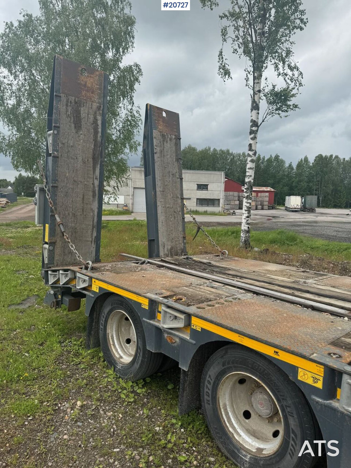Prikolica s niskim utovarivačem NC Maskinhenger: slika Prikolica s niskim utovarivačem NC Maskinhenger