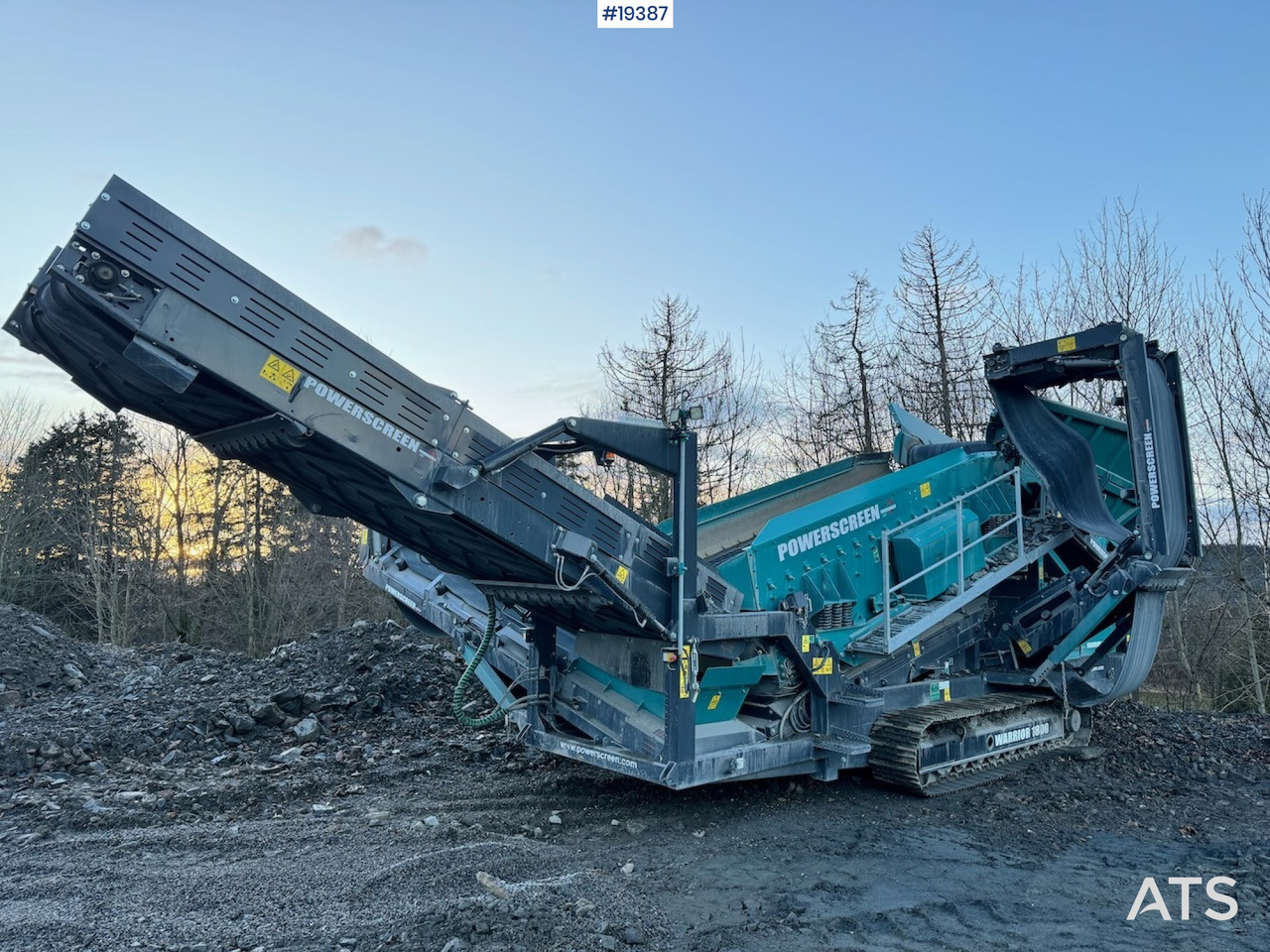 Powerscreen Warrior 1800 - Screener: slika Powerscreen Warrior 1800 - Screener Powerscreen Warrior 1800 - Screener: slika Powerscreen Warrior 1800 - Screener
