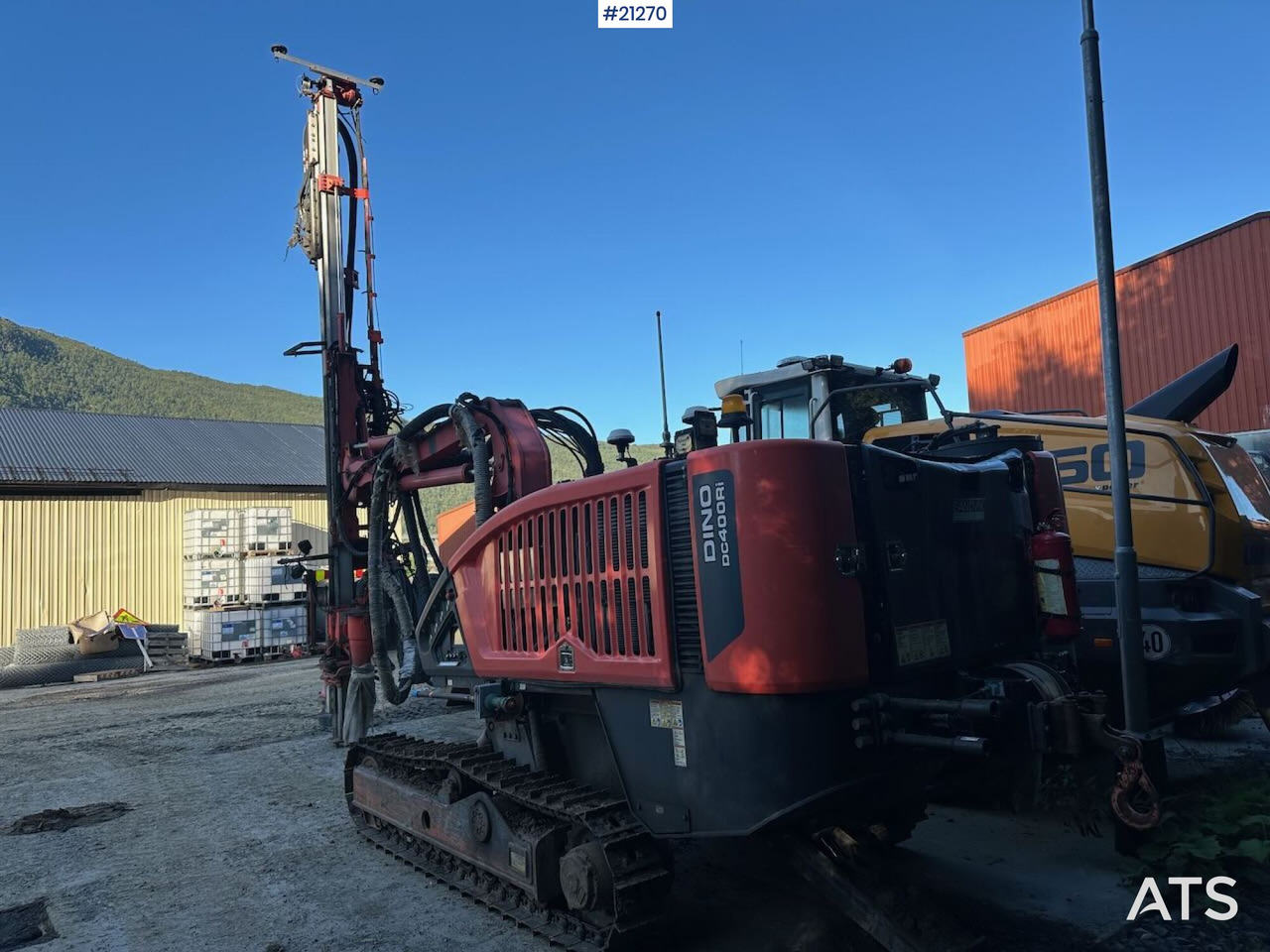 Sandvik DC400RI - Platforma za bušenje: slika Sandvik DC400RI - Platforma za bušenje Sandvik DC400RI - Platforma za bušenje: slika Sandvik DC400RI - Platforma za bušenje